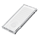 Rectangle crystal tile