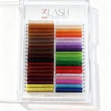 D Curl 0.07 Color Lashes