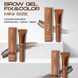 NEW! MINI BROW GEL CACAO SHADE 2,5 ML MASCARA TUBE