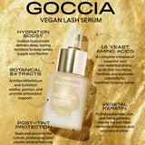 GOCCIA – VEGAN LASH SERUM – POST-TINT RESTRUCTURING & HYDRATING TREATMENT – 15ML