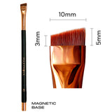 PROFESSIONAL MAGNETIC BRUSH NO.3 - FOR EYEBROW TINT/HENNA AND WHITE PASTE APPLICATION