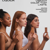 TINTA LIQUIDA EYEBROW LIQUID DYE - LONG-LASTING TINTA LIQUIDA, 15 ML - RAME (REDDISH BROWN)