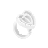 White heart glue ring pack (100 pieces)