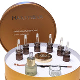 TINTA LIQUIDA EYEBROW TINT KIT - 9 COLORS + ACCESSORIES | VIBRANT, LONG-LASTING RESULTS FOR HEALTHY BROWS