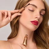 NEW! MINI BROW GEL CAPPUCCINO SHADE 2,5 ML MASCARA TUBE (BROWN)
