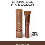 NEW! MINI BROW GEL CACAO SHADE 2,5 ML MASCARA TUBE